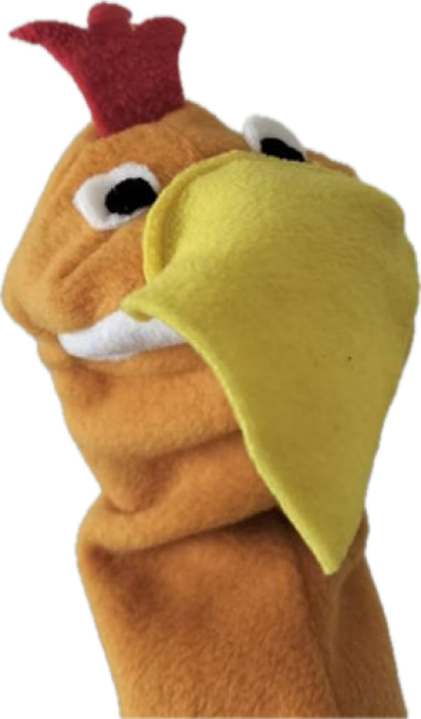 Baby Einstein Chicken Plush Puppet – Interactive Learning Toy